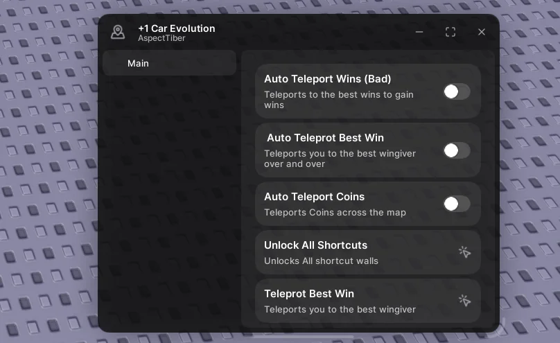 +1 Car Evolution