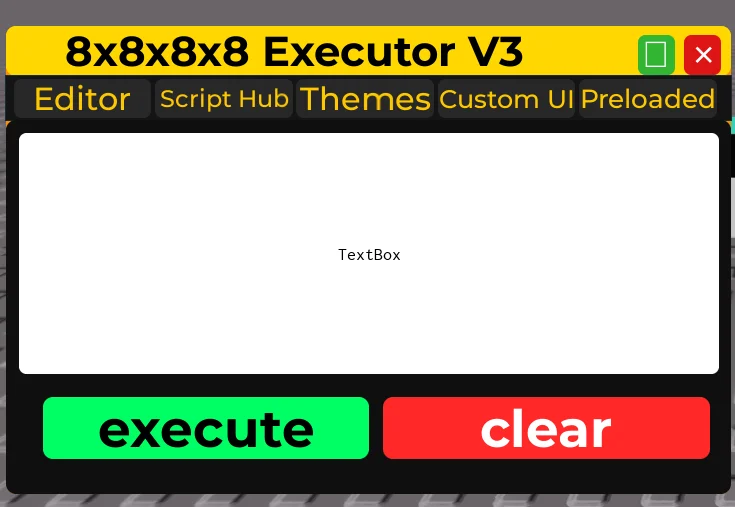 8x8x8x8 executor v3 script