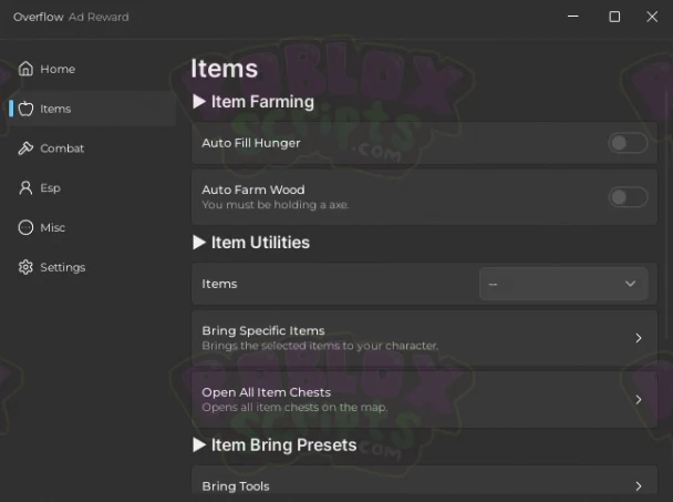 99 Nights in the Forest OVERFLOW FREE GUI | KEY SYSTEM | AUTO FARM FEATURES JUNE 2025
