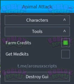 Animal Attack FREE GUI - FAST FARM CREDITS