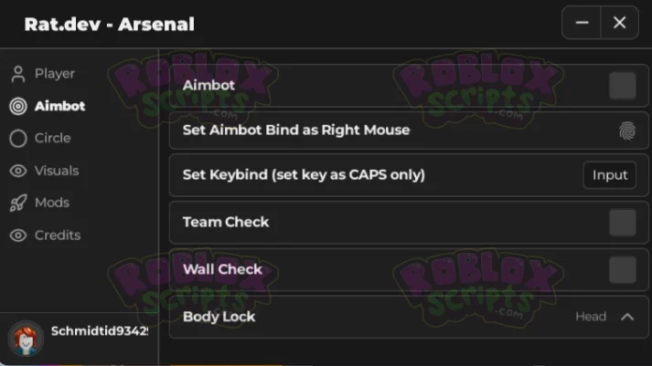 Arsenal FREE GUI AIMBOT - ESP - GUN MODS