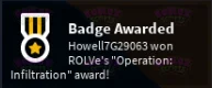 Arsenal THE HUNT BADGE SCRIPT