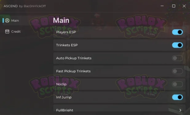 Ascend [BETA] FREE GUI - AUTO TRINKETS & MORE! DEC 2024