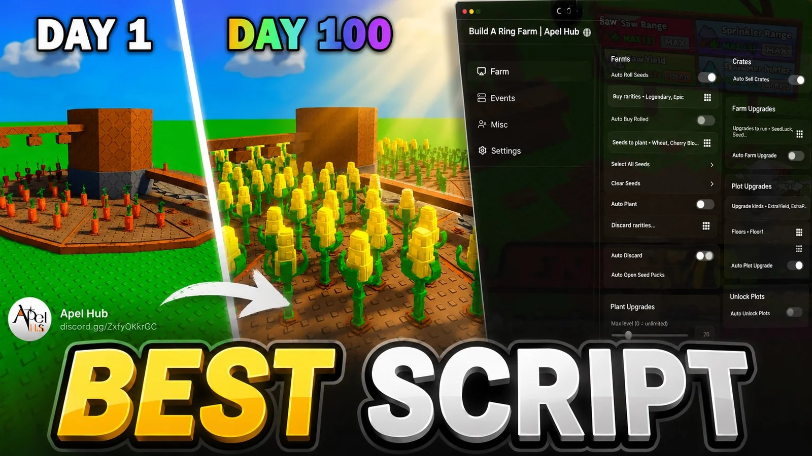 Auto Roll Auto Plant Auto Sell Auto Upgrade and more!!