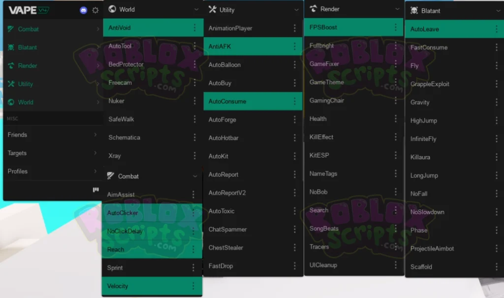 BedWars VAPE V4 REVAMPED #1 FREE GUI SEPTEMBER 2024