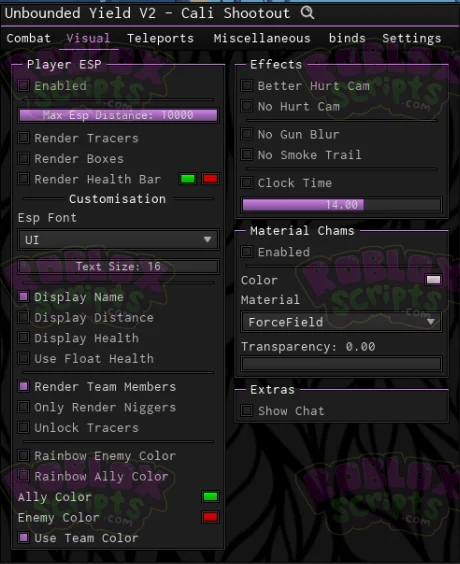 Cali Shootout FREE GUI AIMBOT & MORE! MAY 2024