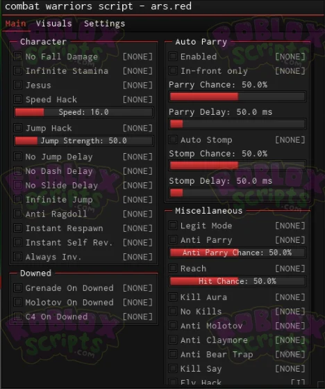 Combat Warriors THE #1 GUI/SCRIPT - AUTO PARRY - KILL AURA & SO MUCH MORE!
