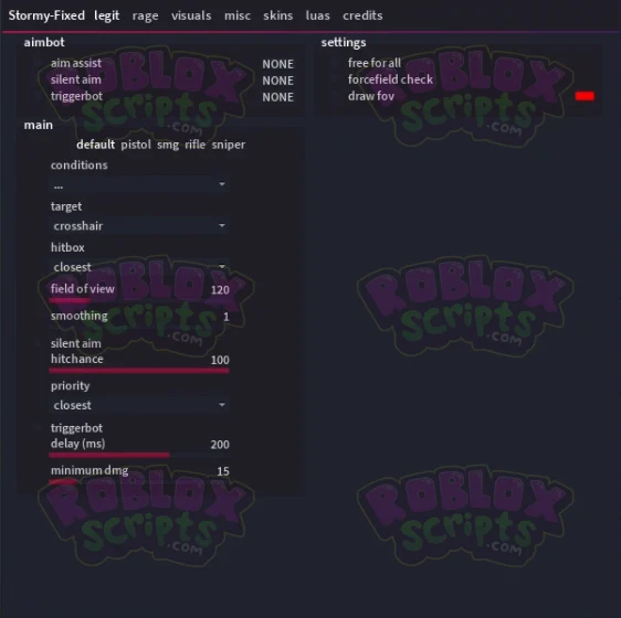 Counter Blox FREE GUI - LEGIT/RAGE & MORE! APRIL 2024