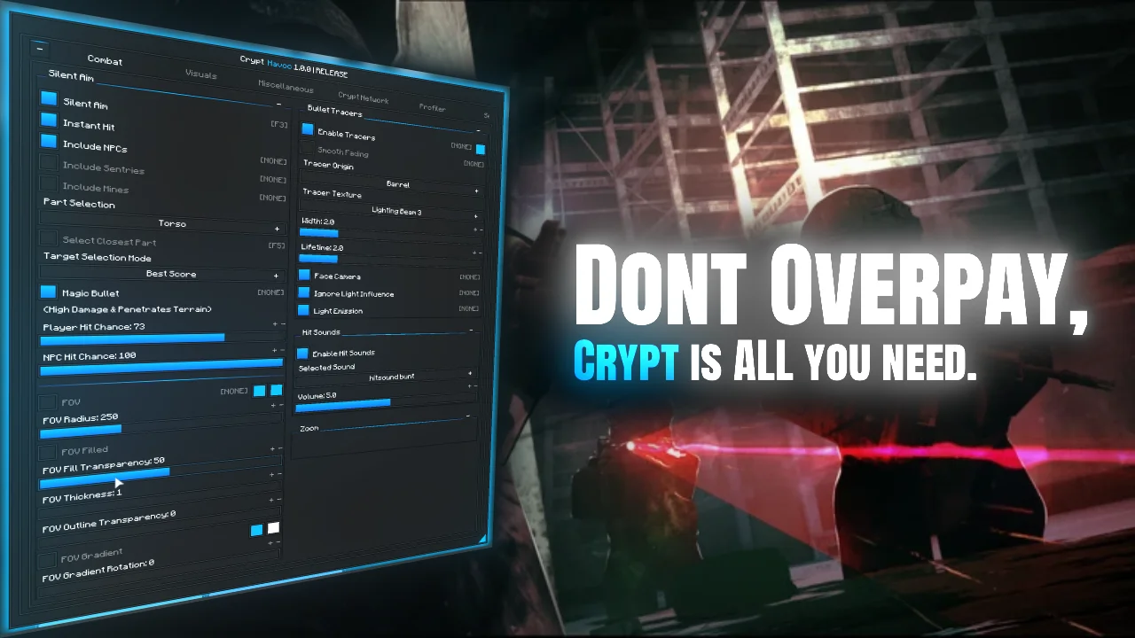 Crypt - Currently the best script available.