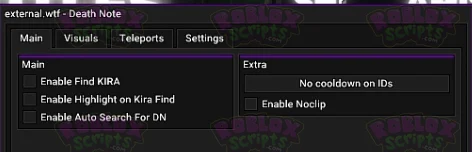 DEATH NOTE - FREE GUI KEY SYSTEM BUT OP FEATURES - FEB 2025