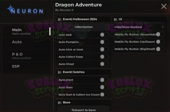 Dragon Adventures AUTO FARM GUI OCTOBER 2024