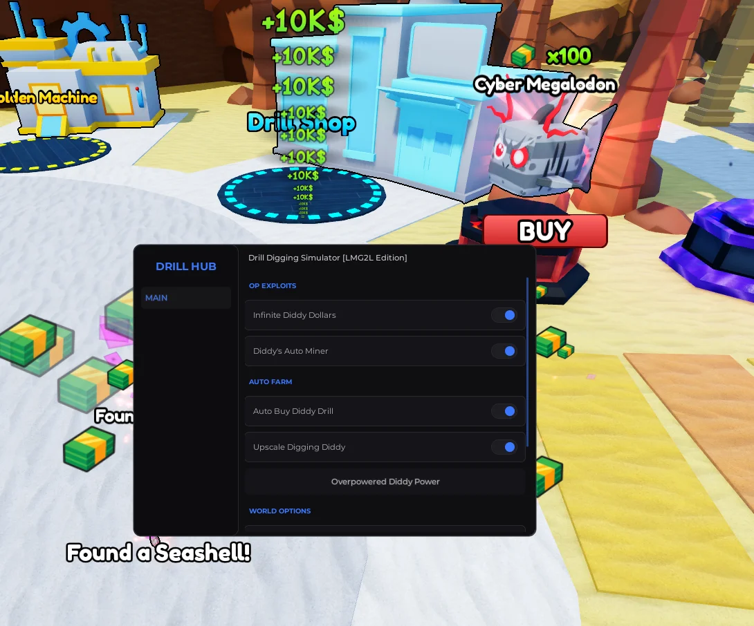 Drill dig simulator heck inf manneyy