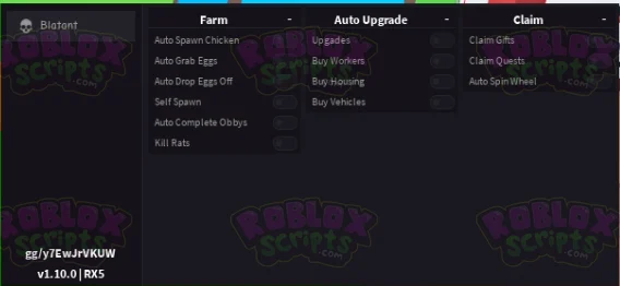 Egg Empire FREE AUTO FARM GUI OCT 2024