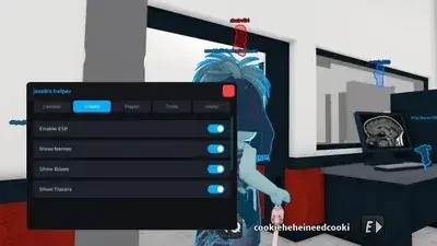 ESP, Show Murderer, Show Sheriff, Player Speed, Infinite Jump
