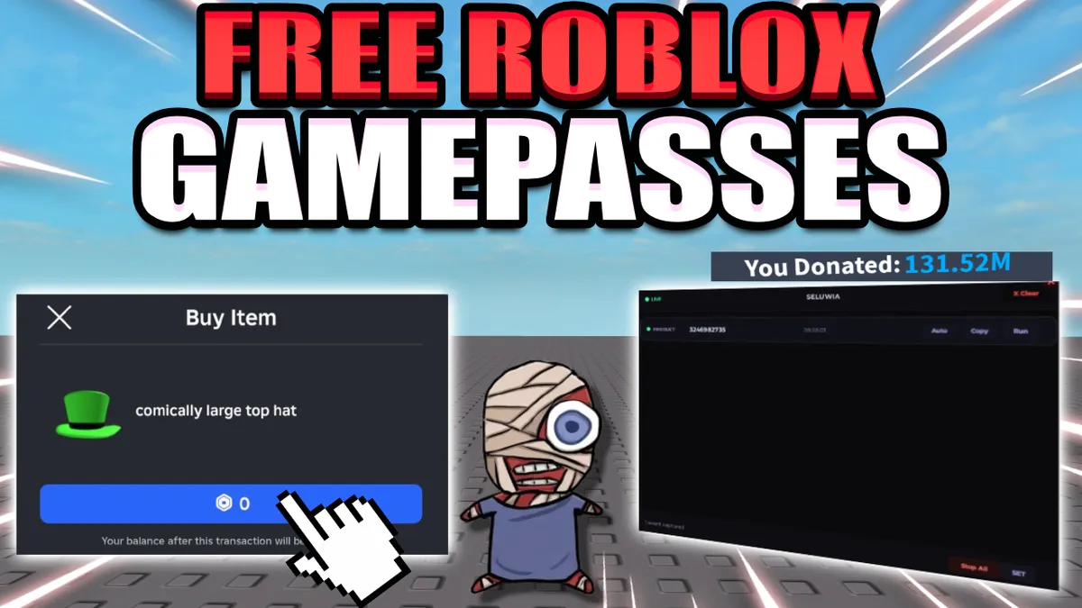 Free Gamepass Script