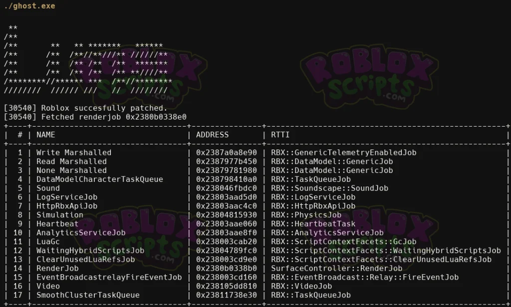 GHOST PROCESS MONITOR - ROBLOX SESSION MONITOR - FREE OPEN SOURCE TOOL MARCH 2025
