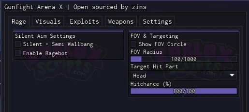 Gunfight Arena GUNFIGHT ARENA X OPEN SOURCE GUI - SEMI WORKING SILENT AIM | JUNE 2025