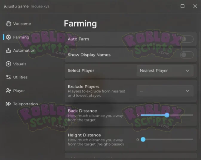 Jujutsu Shenanigans FREE GUI - AUTO FARM & MORE!