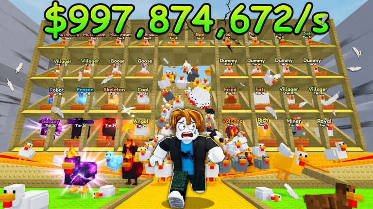 KEYLESS | OP Chicken Farm Script, Auto Collect, Rebirth ETC!
