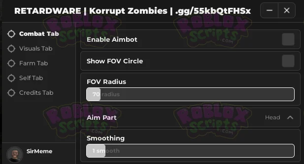 Korrupt Zombies AIMBOT - AUTO FARM - KILL ALL ZOMBIES & MORE!