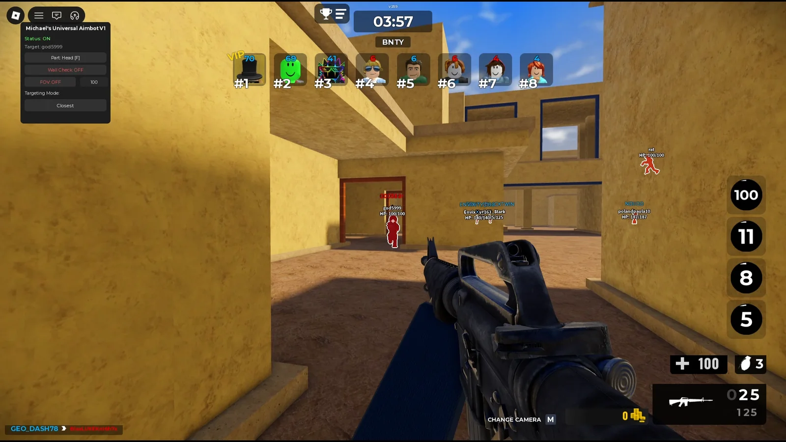 Michael's Universal Aimbot V1
