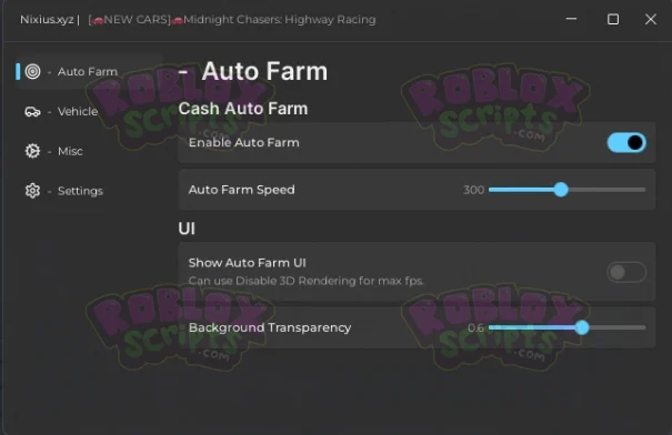 Midnight Chasers: Highway Racing FREE AUTO FARMING GUI - KEY SYSTEM