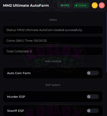 Murder Mystery 2 ULTIMATE AUTO FARM FREE GUI | AUTO COIN FARM | AUGUST 2025