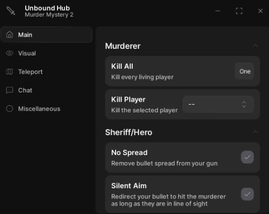 Murder Mystery 2 UNBOUND HUB FREE | KILL ALL | AUTO FARM COINS | OCTOBER 2025