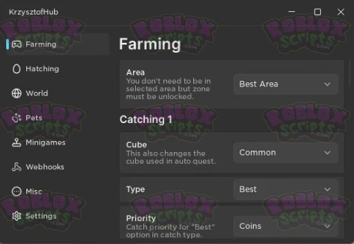 Pet Catchers! FREE FARMING GUI 2024
