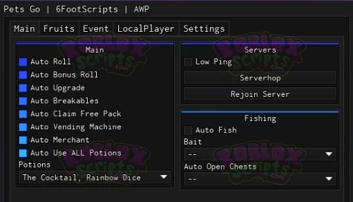 Pets GO! FREE AUTO FARM GUI OP DECEMBER 2024