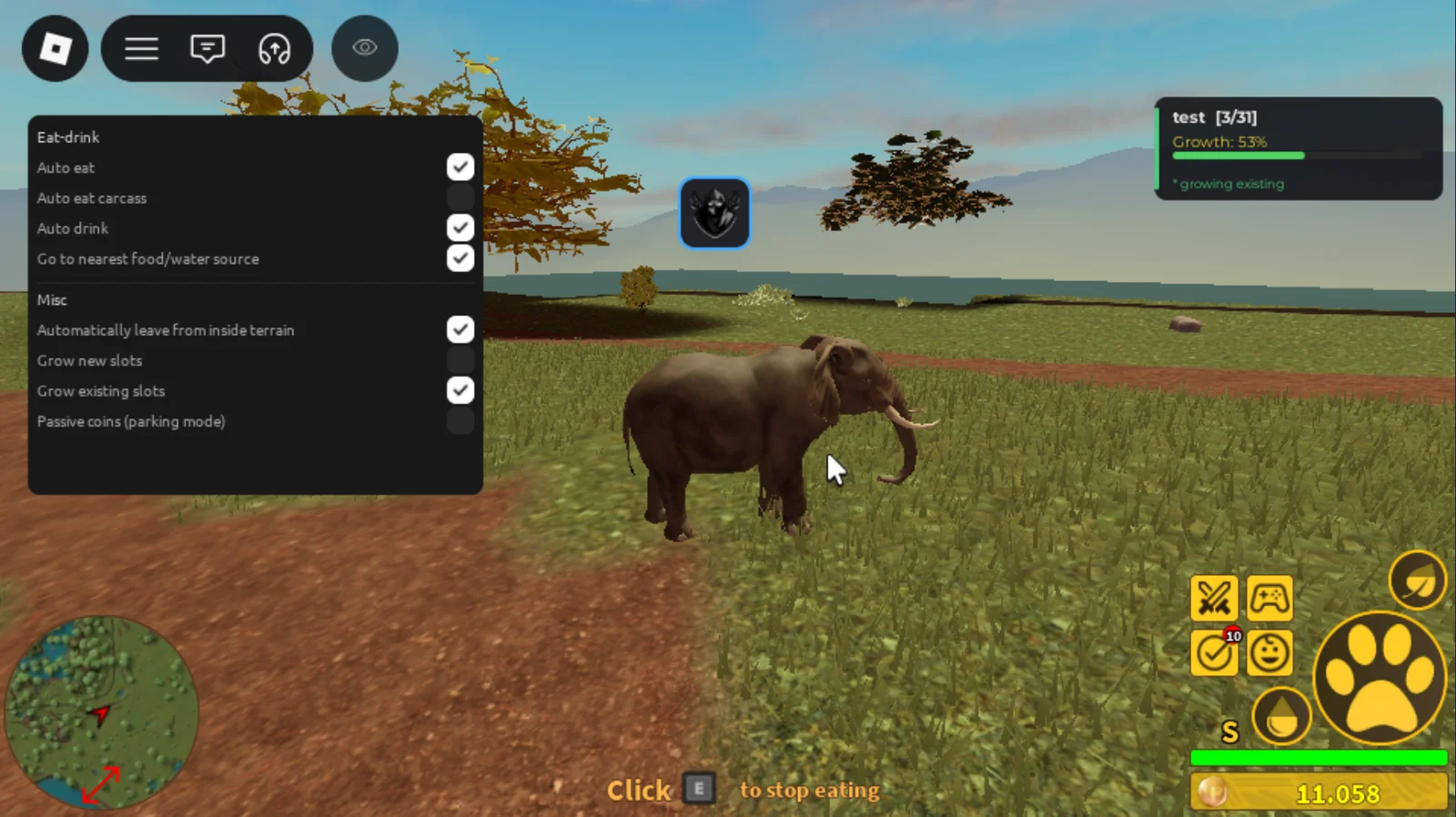 Savannah Life Ultimate Script | Auto AFK, Elephant Slots & Survival Automation