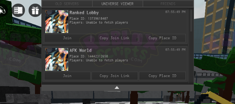 SIMPLE SERVER VIEWER SCRIPT - OLD SERVERS - SUB PLACES & FRIENDS - JULY 2025