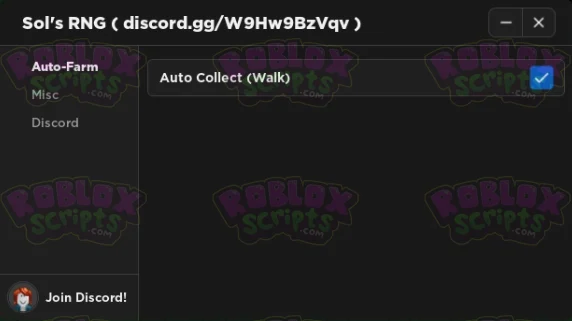 Sol's RNG FREE AUTO WALK GUI