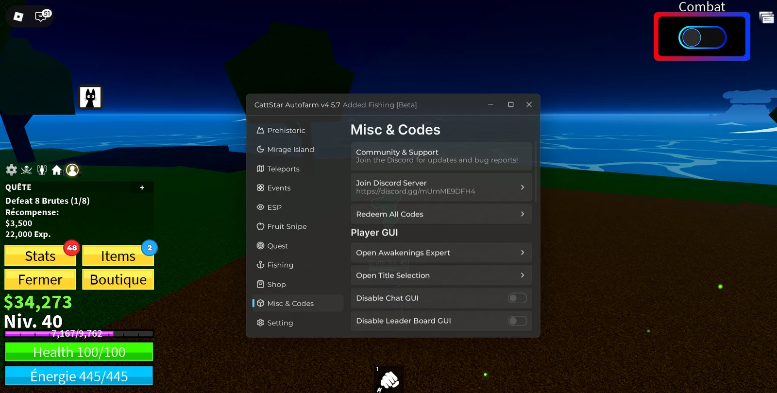 Blox Fruits autoform