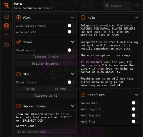 Steal a Brainrot THE #1 FREE FARMING GUI | AUTO STEAL | AUTO COLLECT MONEY | AUTO REBIRTH & MORE!