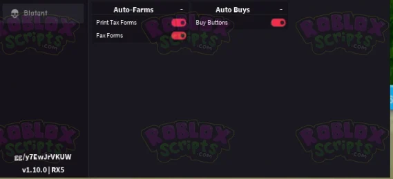 Tax Fraud Tycoon AUTO FARM GUI OCTOBER 2024