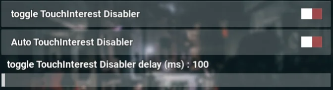 touch interest toggler