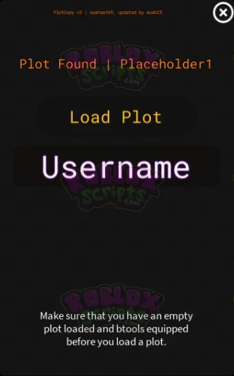 Town PLOTCOPY V3 - COPY/STEAL PLAYERS BUILDS