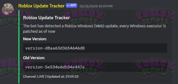 TRACK ROBLOX UPDATES WITH THIS FREE DISCORD BOT