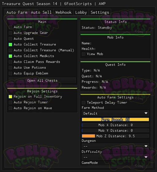 Treasure Quest FREE AUTO FARM GUI - FEB 2025