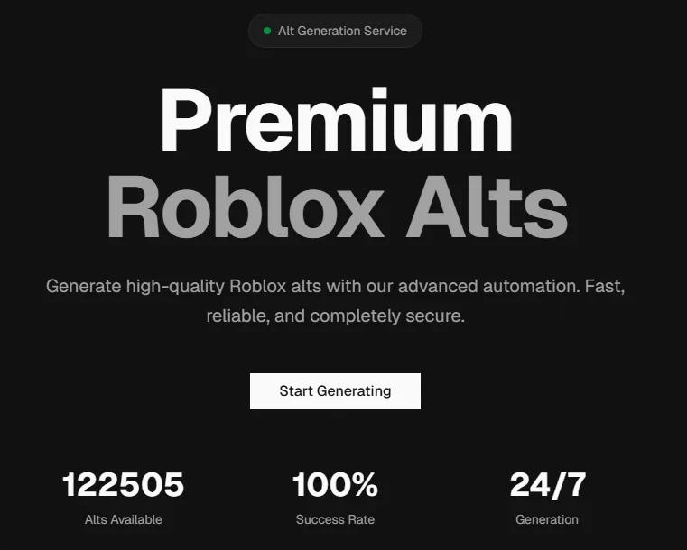 TRIGEN | THE #1 ROBLOX ALT ACCOUNT GENERATOR SEPTEMBER 2025 | FREE TO USE