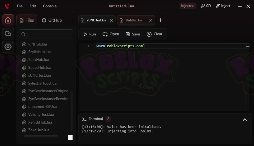 VALEX FREE | ROBLOX WINDOWS 10/11 EXECUTOR/EXPLOIT | LATEST VERSION | ALL INFORMATION HERE