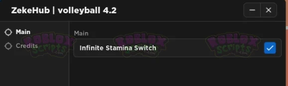 Volleyball 4.2 INFINITE STAMINA GUI APRIL 2024